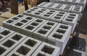 cinder-blocks-lie-ground-dried cinder-blocks-lie-ground-dried